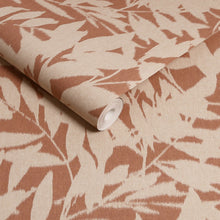 124145 Shadow Play Clay Wallpaper by Graham and Brown