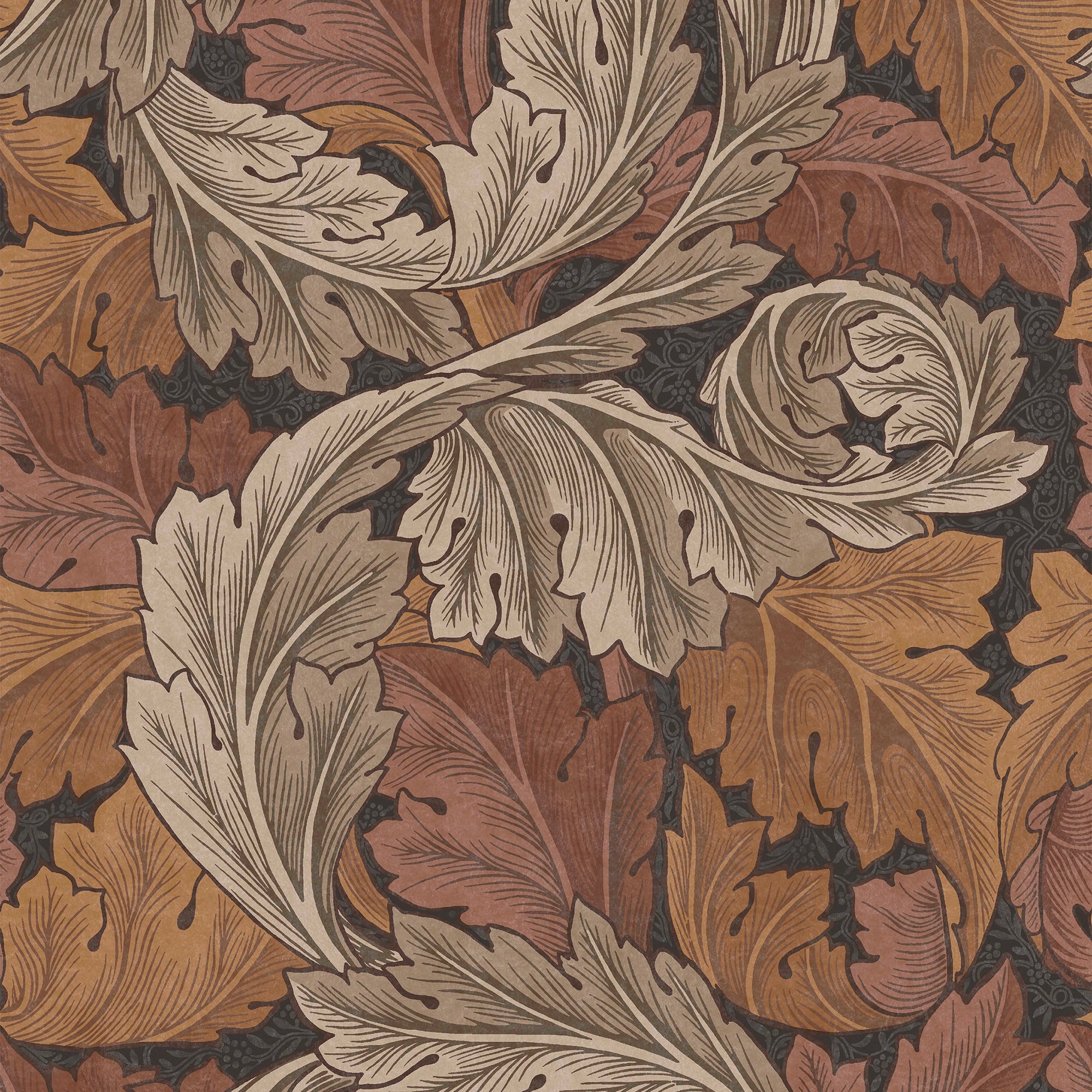 124224 Acanthus William Morris at Home by Graham Brown