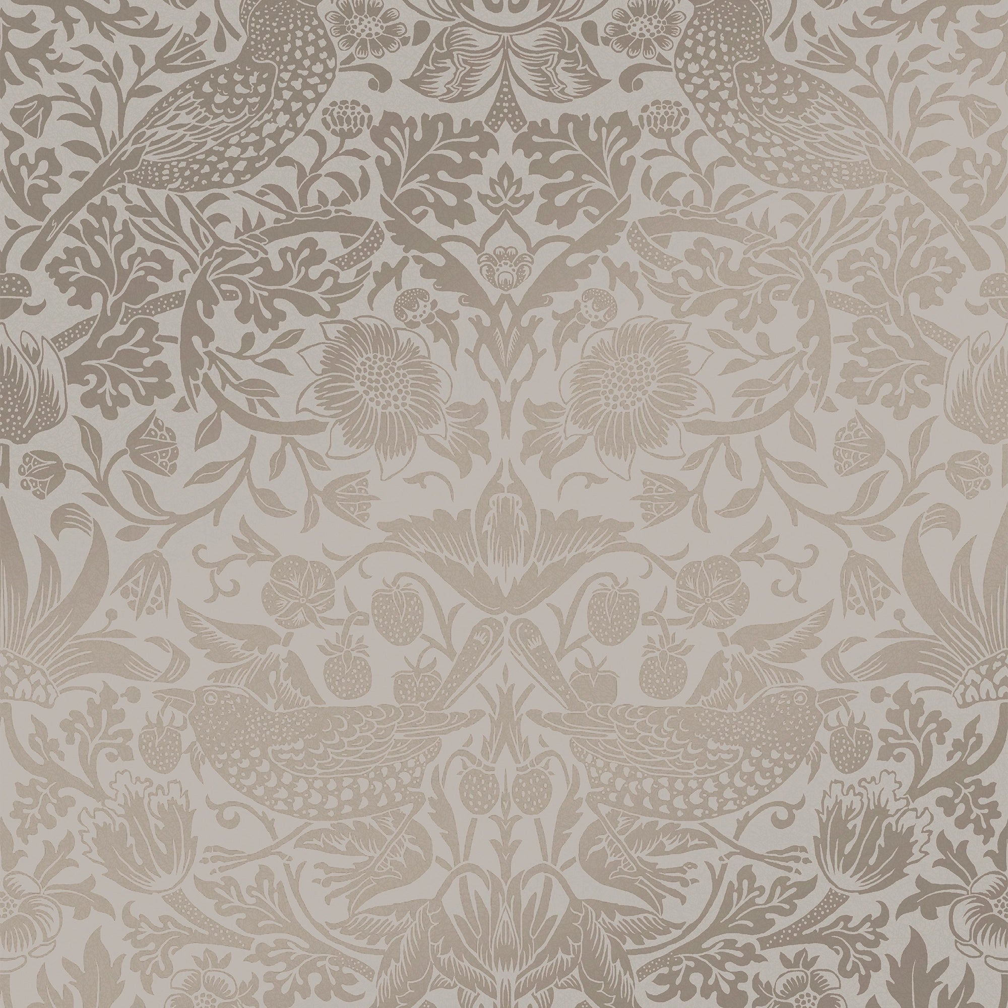 124238 Strawberry Thief Fibrous William Morris at Home by Graham Brown