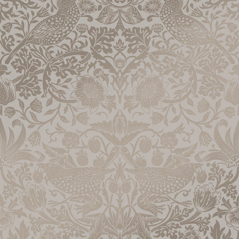 124238 Strawberry Thief Fibrous William Morris at Home by Graham Brown