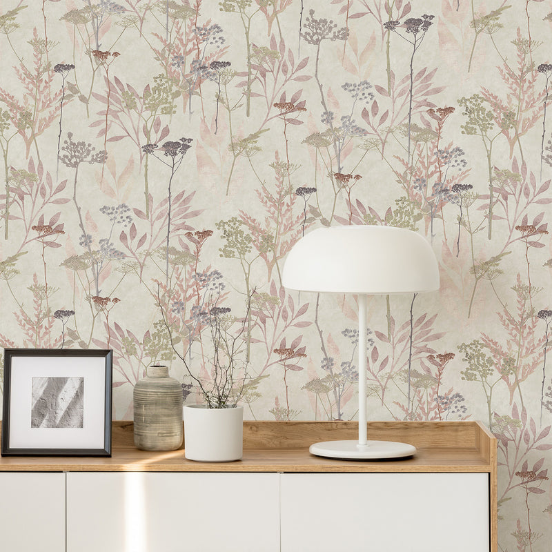 125061 Solstice Pink Superfresco Easy Wallpaper