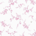 125107 Butterflies Pink Wallpaper by Rachel Ashwell