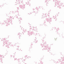 125107 Butterflies Pink Wallpaper by Rachel Ashwell