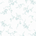 125108 Butterflies Duck Egg Wallpaper by Rachel Ashwell