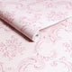 Boudoir Beauty Pink Wallpaper by Rachel Ashwell