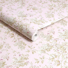 125124 Chelsea Pink Wallpaper by Rachel Ashwell