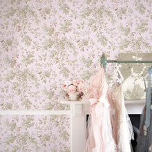 125124 Chelsea Pink Wallpaper by Rachel Ashwell