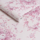 125126 Garden Floral Pink Tonal Wallpaper by Rachel Ashwell