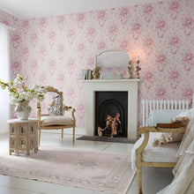125126 Garden Floral Pink Tonal Wallpaper by Rachel Ashwell