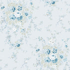 125128 Garden Floral Soft Blue Wallpaper by Rachel Ashwell