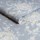 125129 Garden Floral Slate Grey Wallpaper by Rachel Ashwell