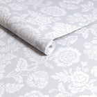 125139 Stipple Grey Wallpaper by Rachel Ashwell