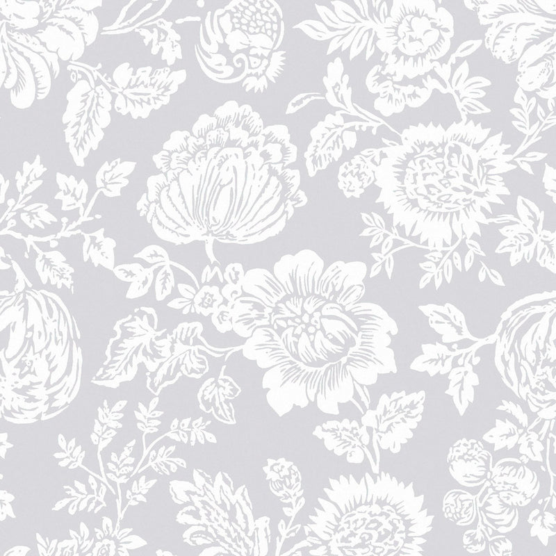 125139 Stipple Grey Wallpaper by Rachel Ashwell