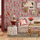 125497 Strawberry Garden Rose Wallpaper by Cath Kidston
