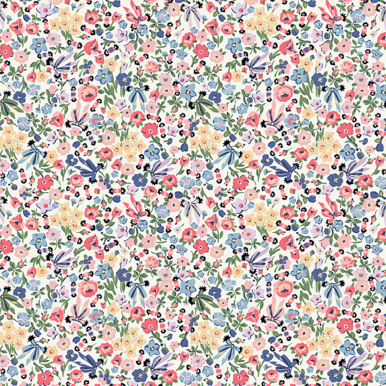 125506 Harmony Ditsy Day Wallpaper by Cath Kidston