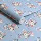 Clifton Floral Blue Wallpaper by Cath Kidston