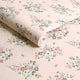 Clifton Floral Pink Wallpaper by Cath Kidston