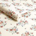 125509 Clifton Floral Cream Wallpaper by Cath Kidston