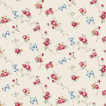 125511 Rows and Bows Cream Wallpaper by Cath Kidston