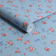 Rows and Bows Blue Wallpaper by Cath Kidston