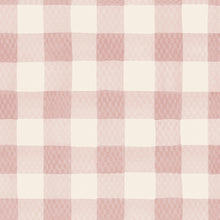 125515 Painted Gingham Pink Wallpaper by Cath Kidston