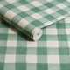 Painted Gingham Green Wallpaper by Cath Kidston