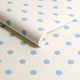 Button Spot Blue Wallpaper by Cath Kidston