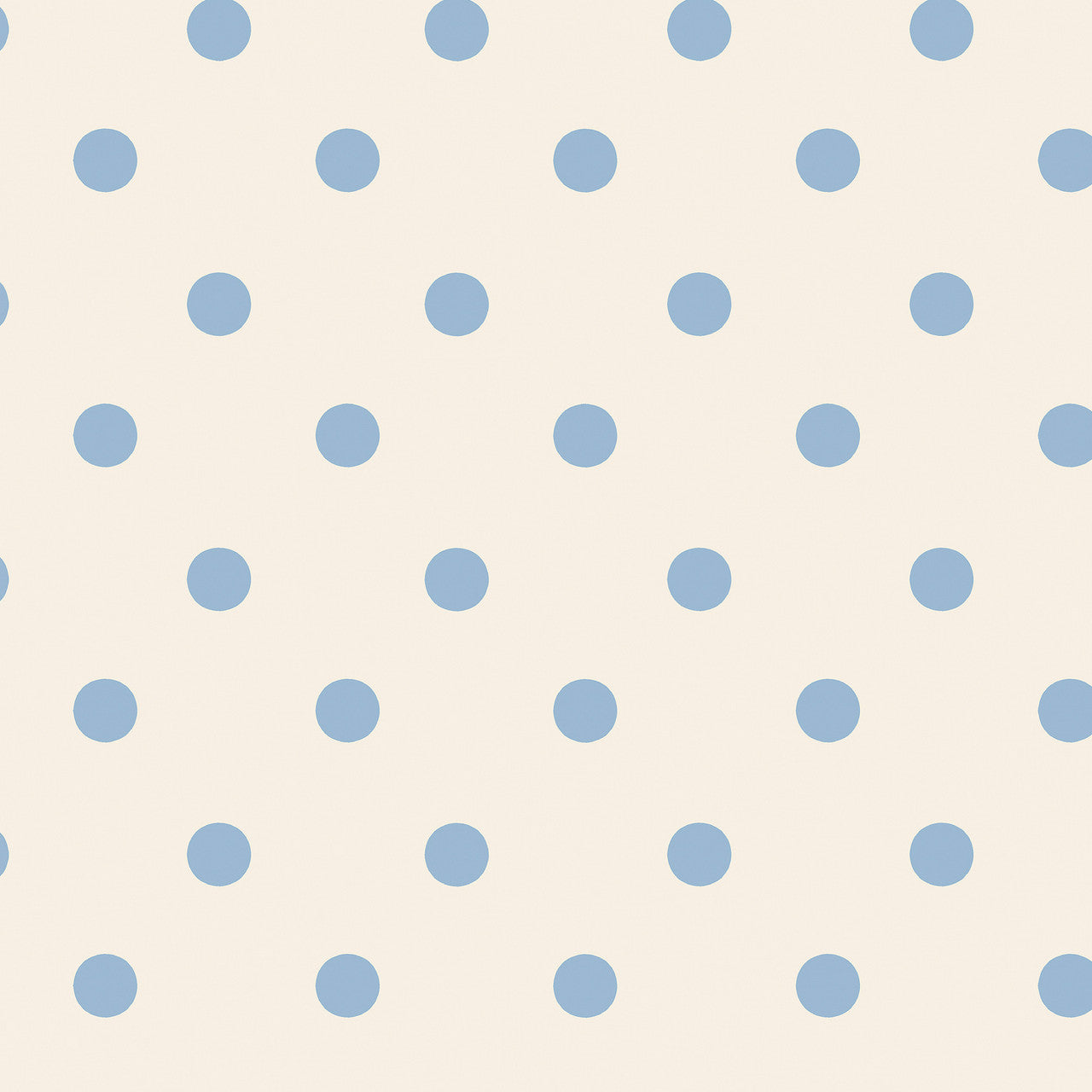 125522 Button Spot Blue Wallpaper by Cath Kidston