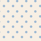 125522 Button Spot Blue Wallpaper by Cath Kidston