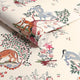 Painted Kingdom Natural Wallpaper by Cath Kidston