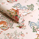 Painted Kingdom Pink Wallpaper by Cath Kidston