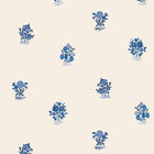 125529 Kingdom Posey Blue Wallpaper by Cath Kidston