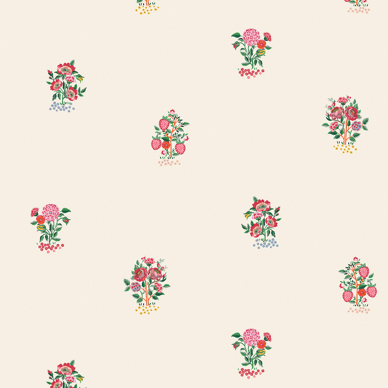 125530 Kingdom Posey Rose Wallpaper by Cath Kidston