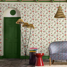 125533 Cowgirls Multi Wallpaper by Cath Kidston
