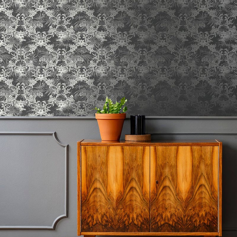 12586 Kingdom Ted Baker Fantasia Wallpaper by Galerie