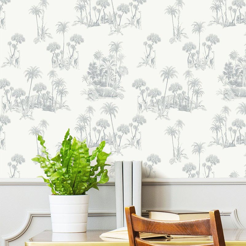 12599 Laurel Ted Baker Fantasia Wallpaper by Galerie