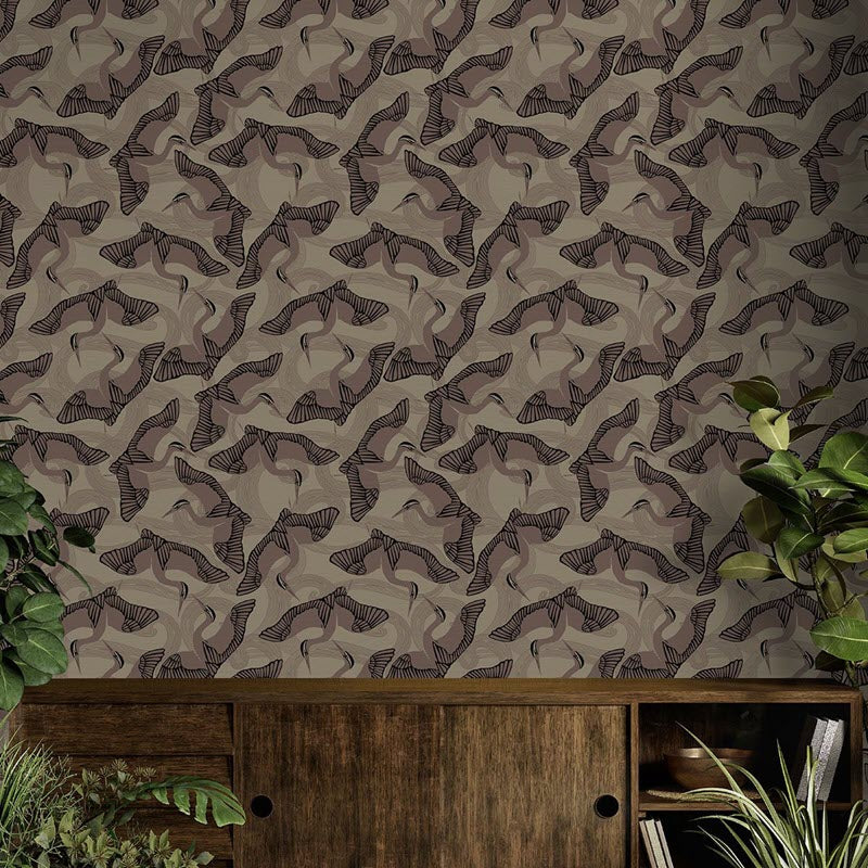12620 Cranes Ted Baker Fantasia Wallpaper by Galerie