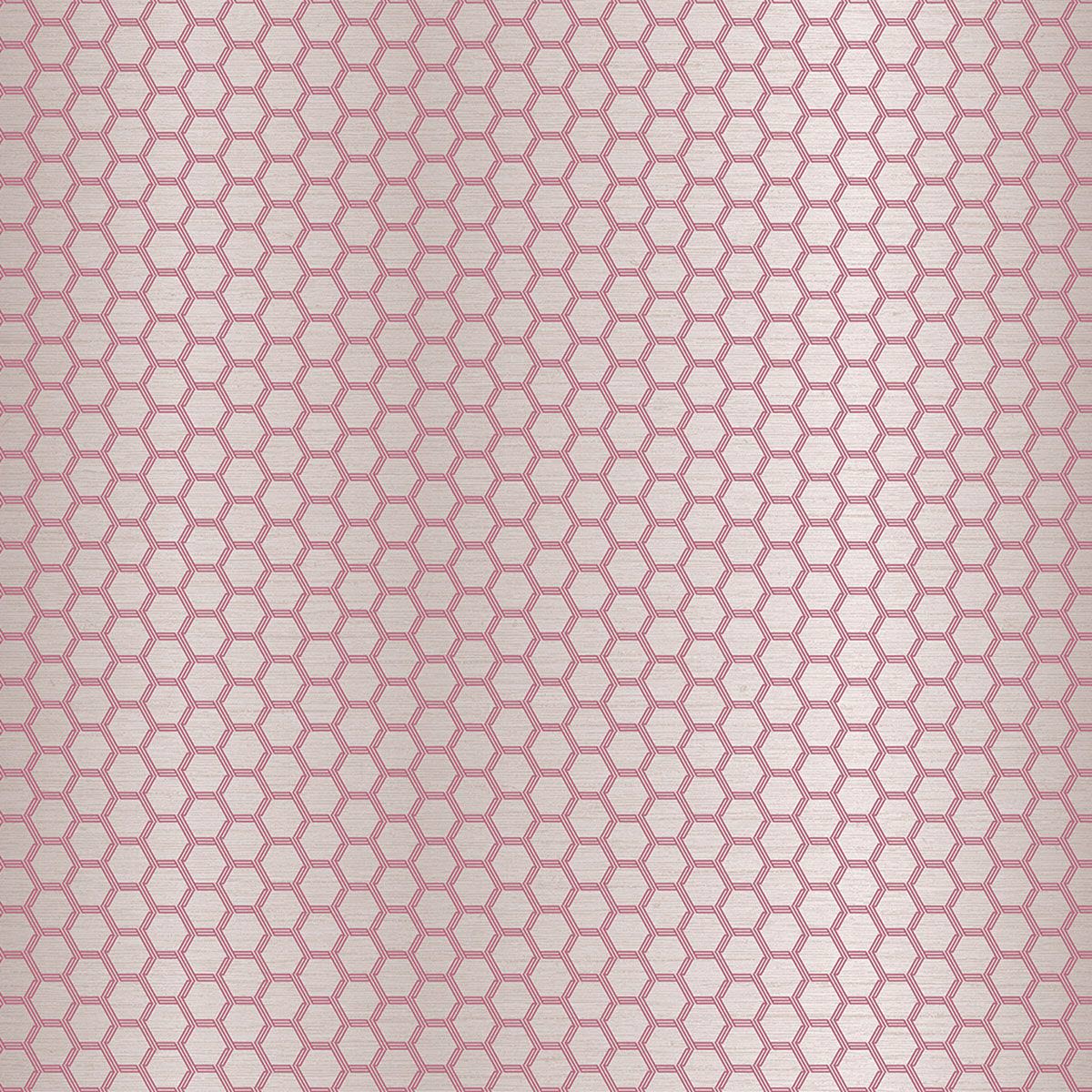 12630 Hexie Platinum Ted Baker Fantasia Wallpaper by Galerie