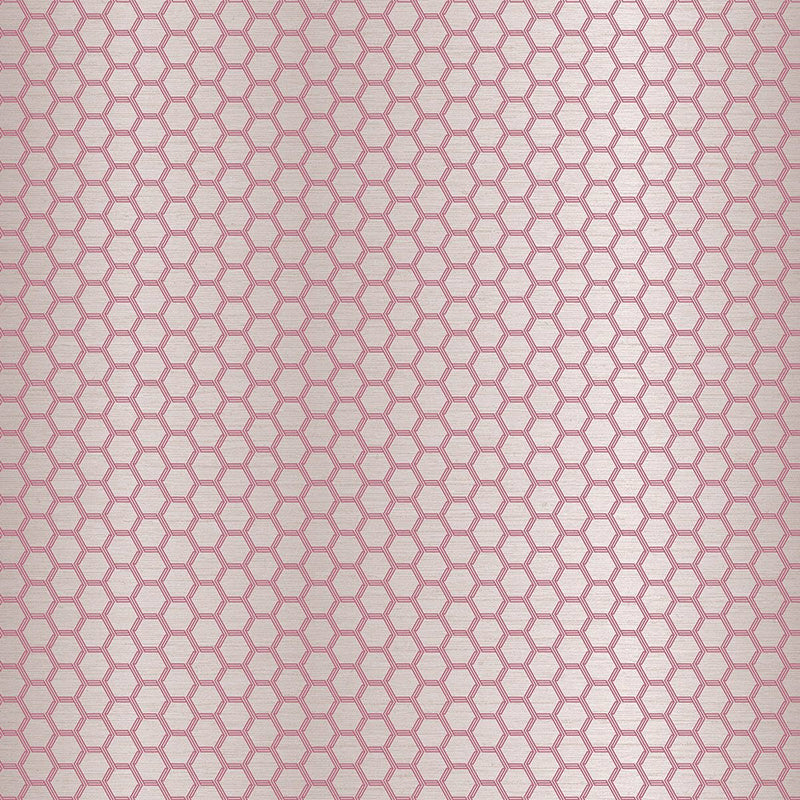 12630 Hexie Platinum Ted Baker Fantasia Wallpaper by Galerie