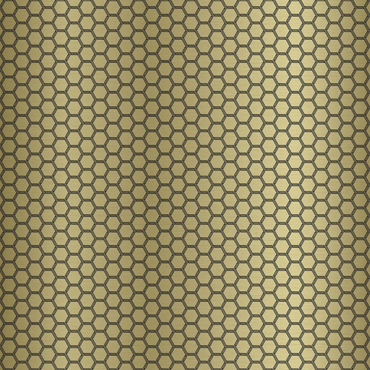 12631 Hexie Platinum Ted Baker Fantasia Wallpaper by Galerie