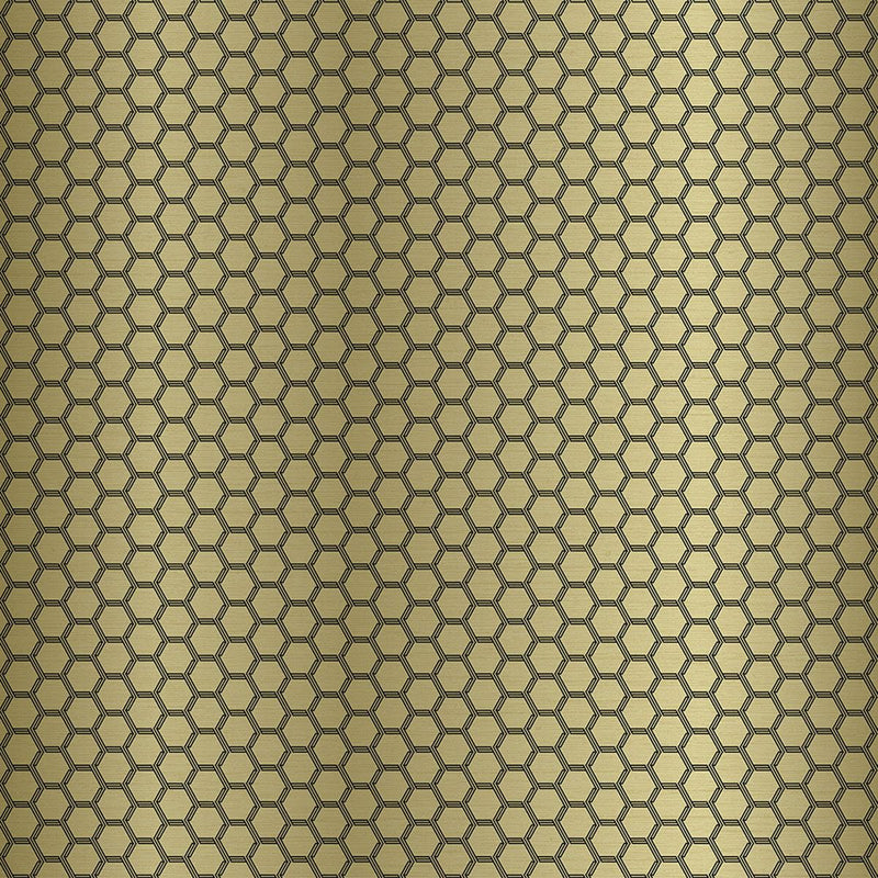 12631 Hexie Platinum Ted Baker Fantasia Wallpaper by Galerie