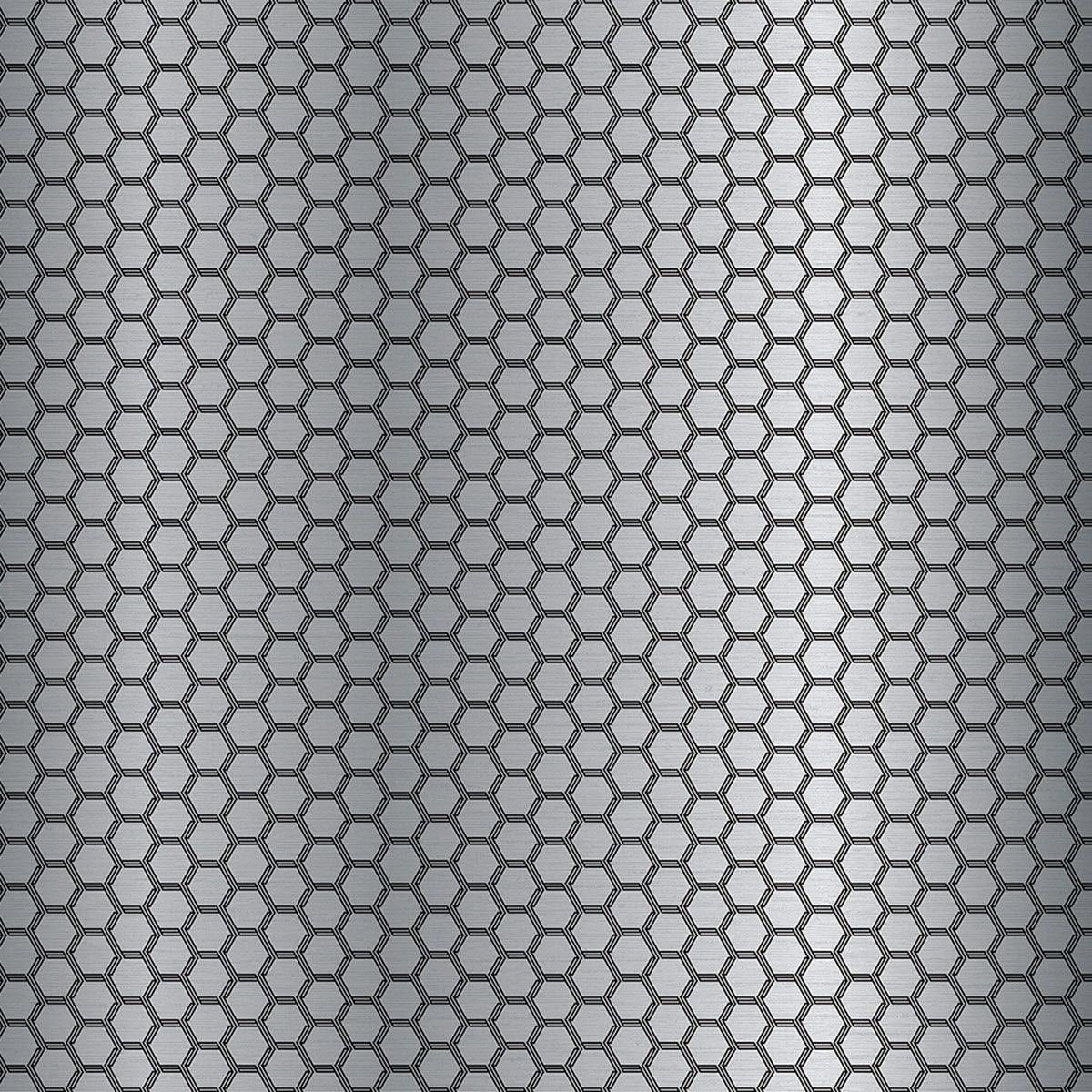 12632 Hexie Platinum Ted Baker Fantasia Wallpaper by Galerie