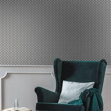 12632 Hexie Platinum Ted Baker Fantasia Wallpaper by Galerie