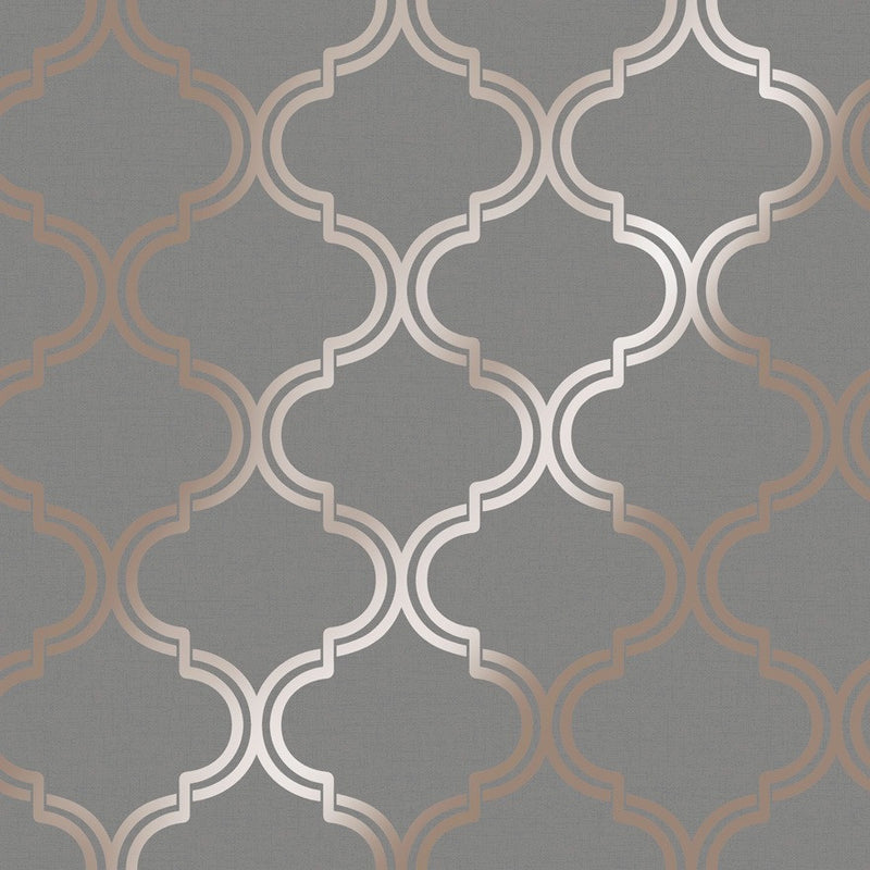12752 Glistening Geo Trellis Wallpaper by Holden Decor