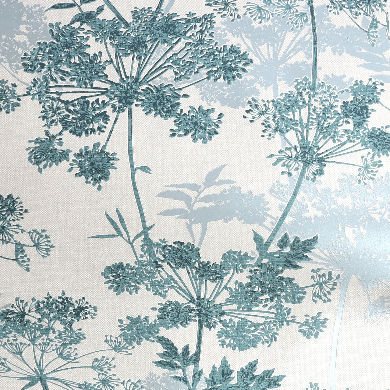 128142 Meadow Teal Botanical Superfresco Wallpaper