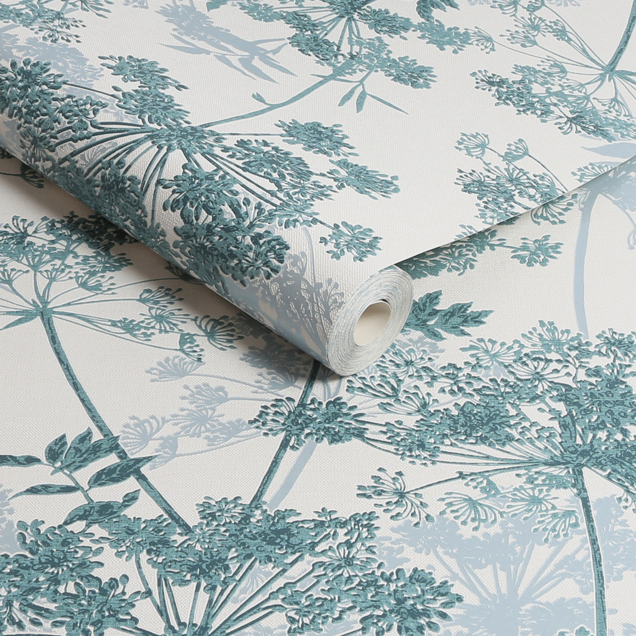 128142 Meadow Teal Botanical Superfresco Wallpaper
