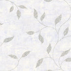 128811 Ornamental Leaf Silver Boutique Wallpaper