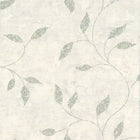 128814 Ornamental Leaf Sage Boutique Wallpaper