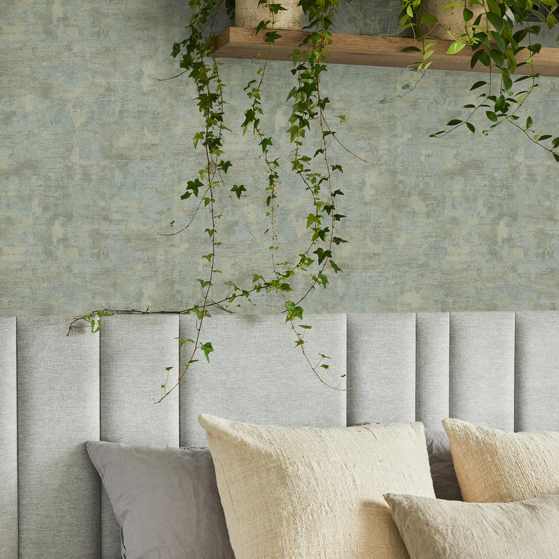 128817 Ornamental Texture Sage Boutique Wallpaper