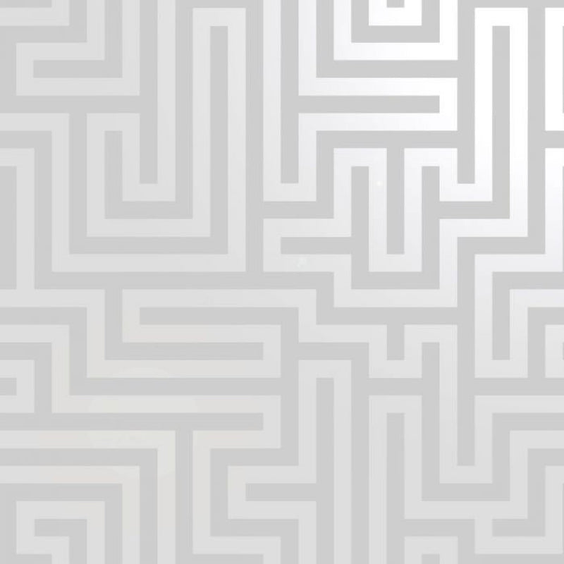 12910 Glistening Maze Grey and Silver Wallpaper By Holden DŽcor